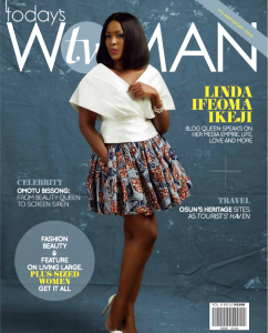 Linda Ikeji covers Today's Woman (TW)
