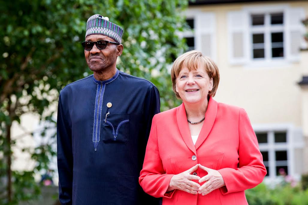  President Muhammadu Buhari and Chancellor Angela Merkel